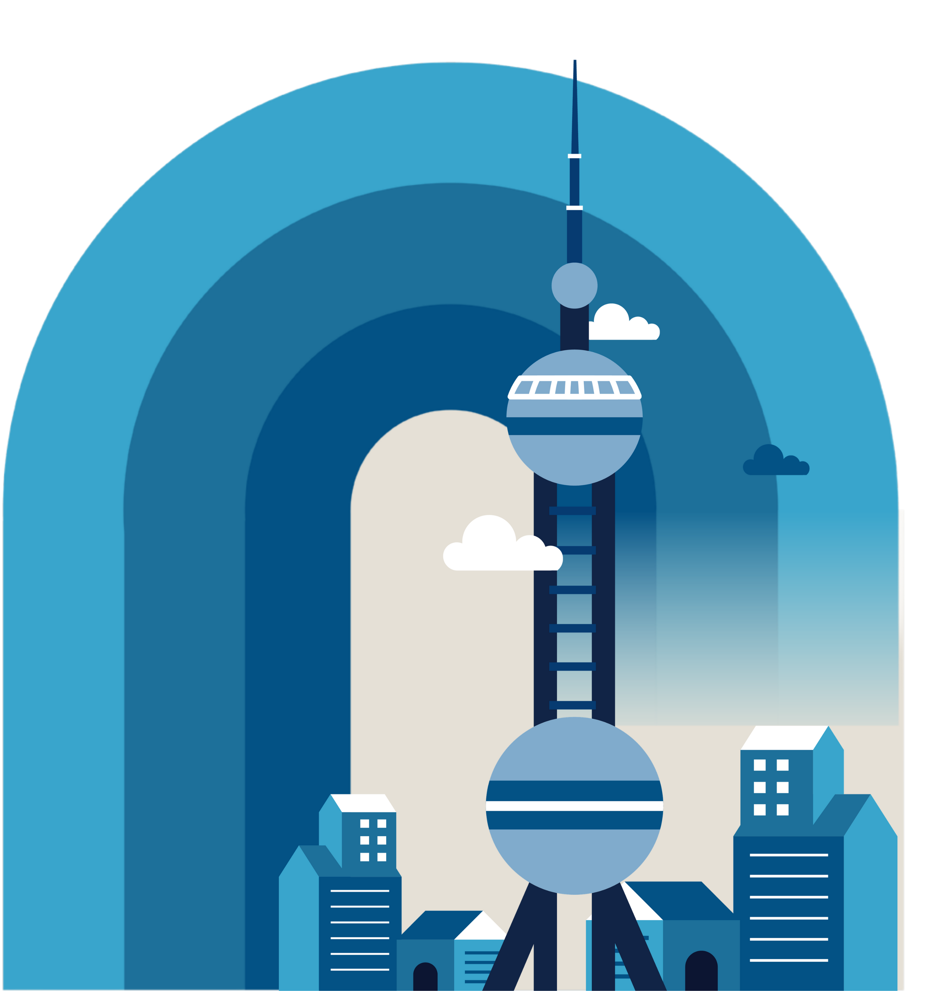 Handshake partnership illustration