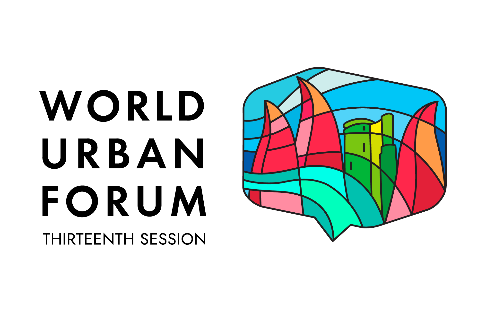 Person at podium illustration